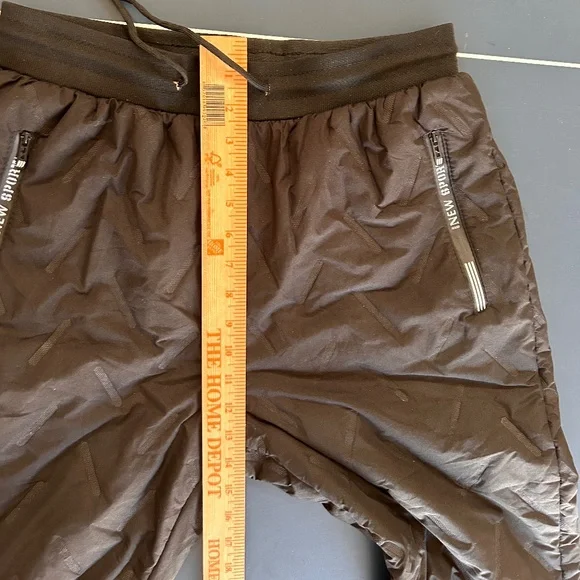 Sherpa Lined Extra Warm Weather Proof Pull On Ski/Snow Sweatpants/Joggers - Picture 9 of 10